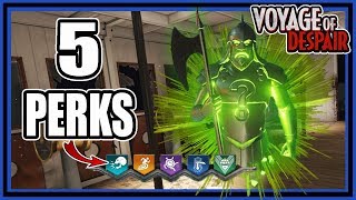 CONSEGUIR 5 VENTAJAS VOYAGE OF DESPAIR BLACK OPS 4 ZOMBIES CALL OF DUTY