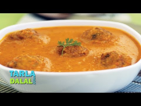 Spicy Kofta Kadhi by Tarla Dalal