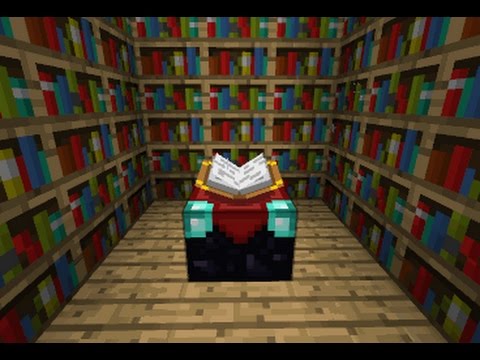 Как сделать книжный стол в minecraft
