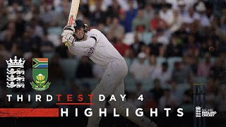 Eng Close In On Victory | Highlights - England v South Africa Day 4 | 3rd LV= Insurance Test 2022