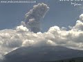 Volcán Popocatépetl  2 de julio 2013 Fuerte exhalación 3pm
