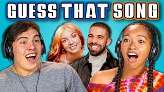 TEENS GUESS THAT SONG CHALLENGE #7 (REACT) TEENS GUESS THAT SONG CHALLENGE #7 (REACT)