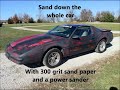 How to Spray Paint a Car with Professional Results for CHEAP!