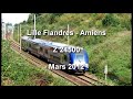 Voyage en cabine à bord du TER Lille - Amiens