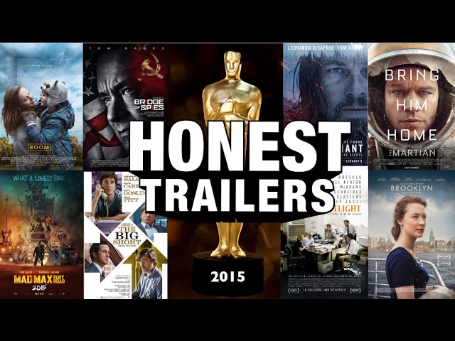 Honest Trailers Of Movies Nominated For Best Picture 2016 - Video