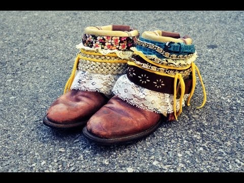 Mr. Kate DIY Boho Boots Tutorial