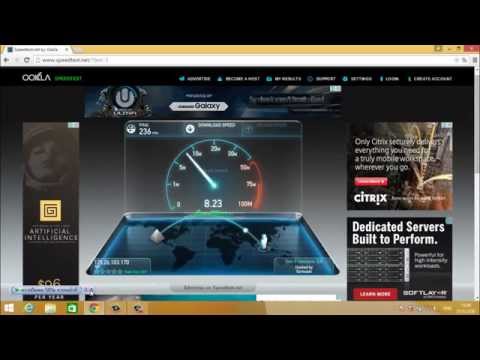 ทดสอบความเร็วเน็ตทีโอที TOT FTTx SpeedTest 35M/5M