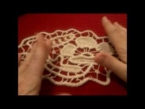 Cordoncino Uncinetto Macram Rumeno Romanian Point Lace Cord Tutorial ...