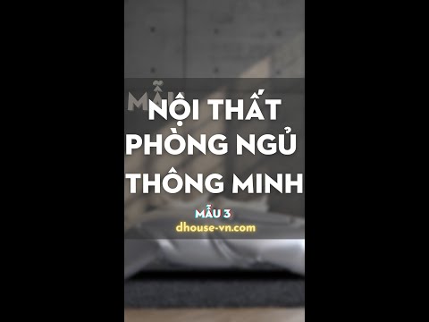 🆕 Thiết kế phòng ngủ đẹp hiện đại | Nội thất thông minh | Mẫu 3! #Shorts