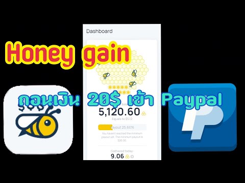 Honeygain แอพหาเงินออนไลน์ฟรี ถอนขั้นต่ำ 20$