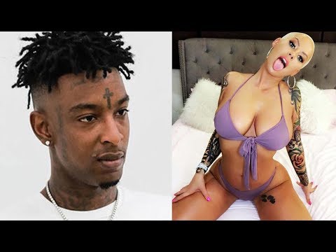 21 Savage Dropped Amber Rose for Cheating on Him with His Friends Allegedly