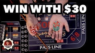 How to Win at Craps...Safe & Slow - Craps Betting Strategy