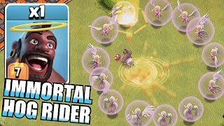 Clash Of Clans - IMMORTAL LVL 7 HOG RIDERS!! ( x16 healers Troll raids) Clash Of Clans - IMMORTAL LVL 7 HOG RIDERS!! ( x16 healers Troll raids)