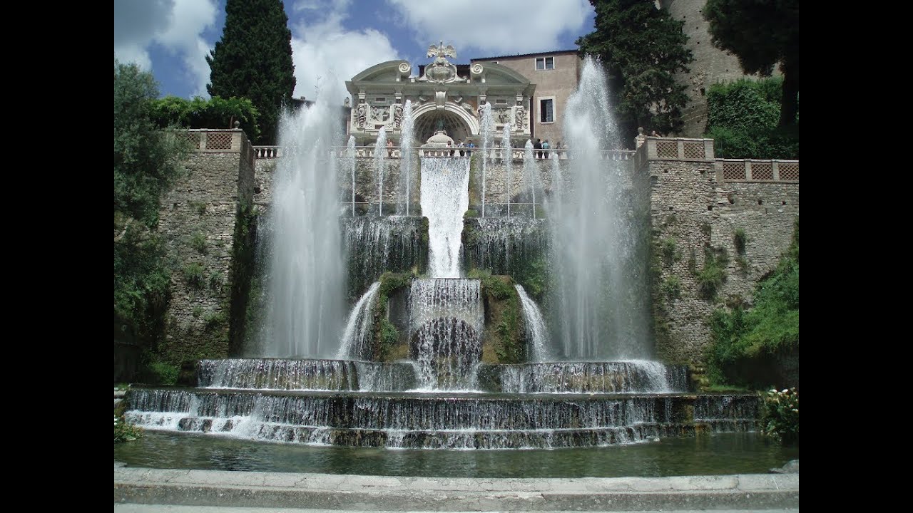 Villa D Este Villa Gregoriana Youtube Villa D Este Villa Gregoriana Youtube