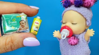12 DIY Kendin Yap Tarzı Barbie Bebek İçin Minyatür Eşyalar Nasıl Yapılır ~ 5 Dak