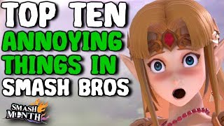 Top Ten Most Annoying Things in Smash Bros - rabbidluigi