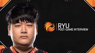 Ryu Post-Game Interview - Phoenix1 Vs. Immortals