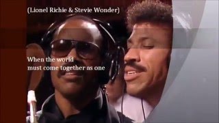 We Are The World Usa For Africa Full Hd We Are The World Usa For Africa Full Hd