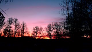 Wellbeing And Relaxing - Latvian Winter Sunset