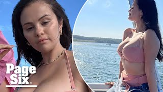 Single Selena Gomez posts bikini-clad thirst traps while yachting with friends