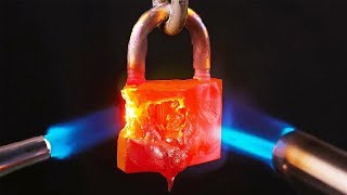 Incredible Fire Proof Lock!