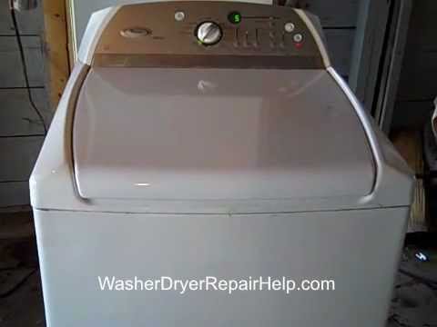 Washing Machine Diagnostic Test &amp; Error Codes (Cabrio ...