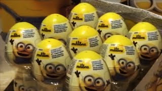 MINIONS 18 Kinder Surprise Eggs from Minions Movie