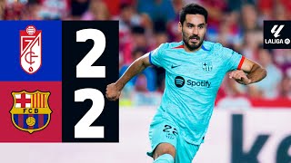 GRANADA 2 vs 2 FC BARCELONA | LALIGA 2023/24 MD9