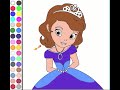 Juego Colorear Princesa Sofia Primera