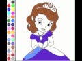 Juego Colorear Princesa Sofia Primera