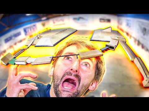 FLOOR IS LAVA 8.0! EXTREME SKATEBOARD OBSTACLE COURSE!