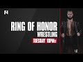 Four Corners Survival Match, Plus Brian Johnson vs. PJ Black | Ring of Honor Tues. at 10 p.m. ET