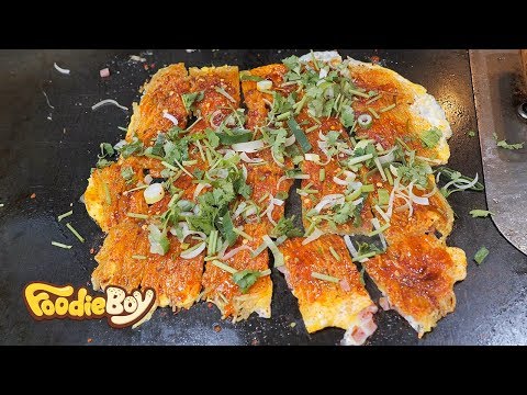 Kao Leng Mian (Stir-Fried Cold Noodles) / Korean Street Food / Daelim Central Market / Seoul Korea