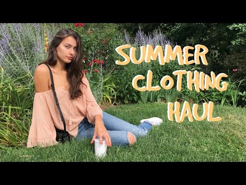 Summer Clothing Haul + Try-ons 2016 | Jessica Clements 