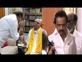 Exclusive:Rajinikanth Meets Kalaingar Karunanadhi | MK Stalin FullVideo