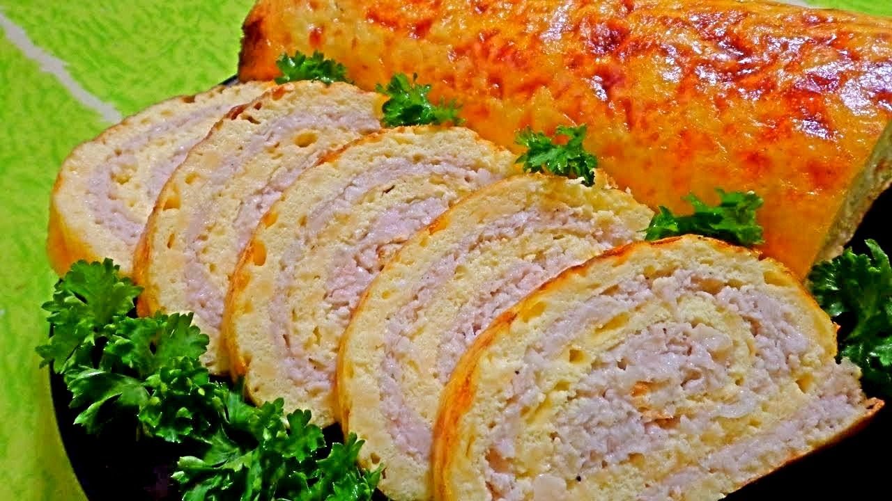 Рулеты Из Фарша Мясного Рецепты С Фото