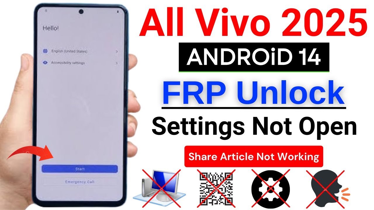 Settings Not Open – All Vivo Android 14 Frp Bypass Settings Not Open – All Vivo Android 14 Frp Bypass
