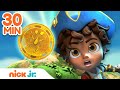 Santiago Finds Pirate Medallions! w/ Lorelai & Tomás | 30 Minute Compilation | Nick Jr.