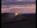 Hadrian's Wall lit up with beacons