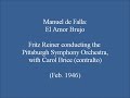 Falla: El Amor Brujo, by Fritz Reiner with Carol Brice (1946)