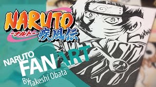 Drawing Naruto by Takeshi Obata / Dibujando a Naruto de Takeshi Obata (FANART)