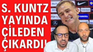 CANLI YAYINDA ÇİLEDEN ÇIKARDI STEFAN KUNTZ | Türkiye Lüksemburg maçı | Milli tak