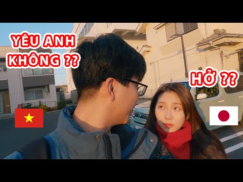 Chỉ nói Tiếng Việt với bạn gái Nhật trong một ngày | Cặp Đôi Việt - Nhật