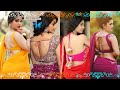 Most Beautiful Women Backless Blouse and Back Photos - Indian Beauty #SareeFashion