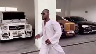 Comedian Funny Face Picks A Car Of His Choice For Free From Emmanuel Adebayor’s Garage