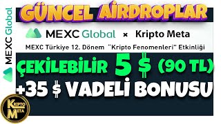 Mexc 5 Dolar Çeki̇lebi̇li̇r Ve 35 Dolar Vadeli̇ İşlem Bonusu, Mexc Kri̇pto Fenomenleri̇ Etki̇nli̇ği̇