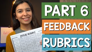 6. Feedback with Rubrics - Bridging Literacy