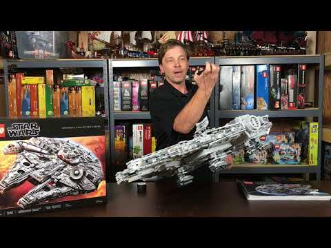 VIDEO : how to display your lego 75192 millennium falcon - there has been a lot of talk about how big thethere has been a lot of talk about how big thelego 75192is. how are you going to display it once it is built. it is so big that you ...