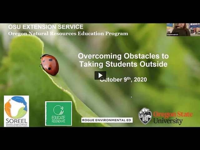 Overcoming Obstacles to Taking Students Outside