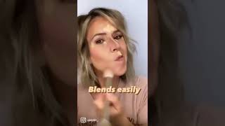 How to Blend cream makeup using the “DOT” method technique